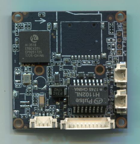 back of Unidentified board